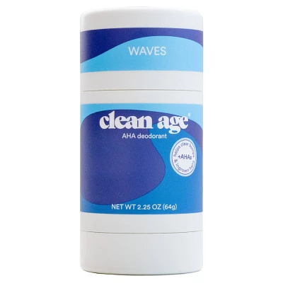 Clean Age Waves AHA Deodorant for Teens