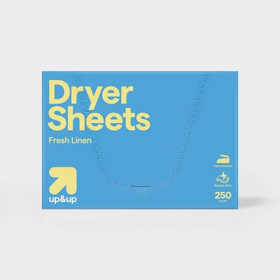 Dryer Sheets Fresh Linen - 250ct - up&up