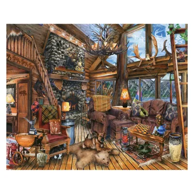 Springbok The Hunting Lodge Puzzle 1000pc