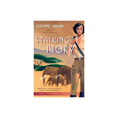 Stalking Ivory - (Jade del Cameron Mystery) by Suzanne Arruda (Paperback)