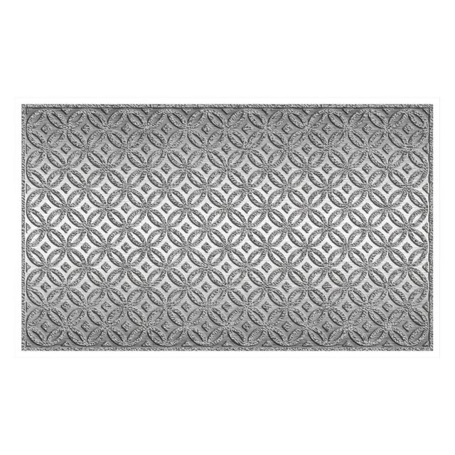 16x26 Micro Loop Impressions Doormat Gray - Mohawk