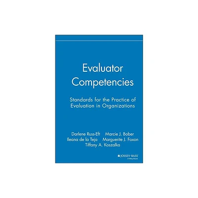 Evaluator Competencies - (Research Methods for the Social Sciences) (Hardcover)