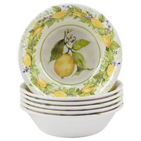 Set of 6 Lemon Zest All Purpose Bowls - Certified International