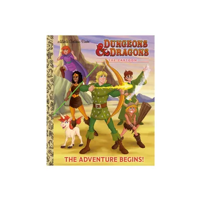 The Adventure Begins! (Dungeons & Dragons) - (Little Golden Book) by Dennis R Shealy (Hardcover)