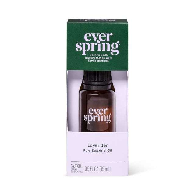 Lavender Pure Essential Oil - 0.5 floz - Everspring