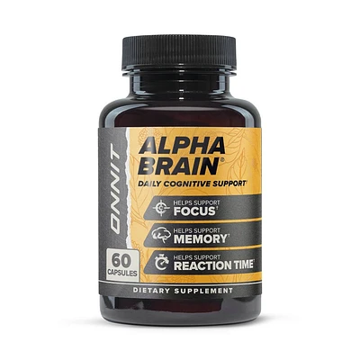 Onnit Alpha Brain Nootropic Brain Health Supplement