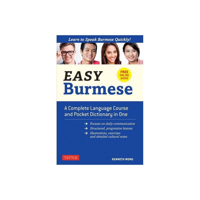 Easy Burmese - (Easy Language) by Kenneth Wong (Paperback)