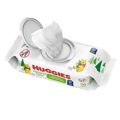 Huggies Natural Care Sensitive Unscented Baby Wipes