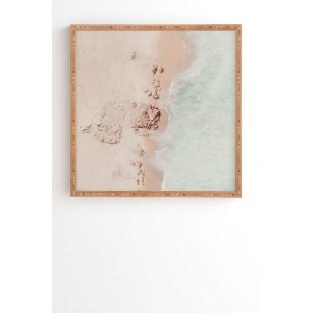 Ingrid Beddoes Beach Framed Wall Art - Deny Designs