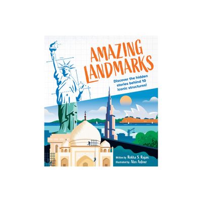 Amazing Landmarks: Discover the Hidden Stories Behind 10 Iconic Structures! - by Rekha S Rajan (Hardcover)