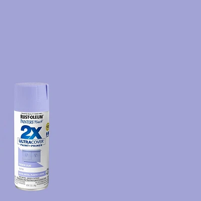 Rust-Oleum Ptouch 2X + Spray Paints Satin French Lilac: Interior & Exterior Oil-Based for Wood & Metal Surfaces