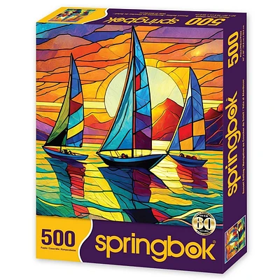 Springbok Sunset Sailing 500pc Jigsaw Puzzle