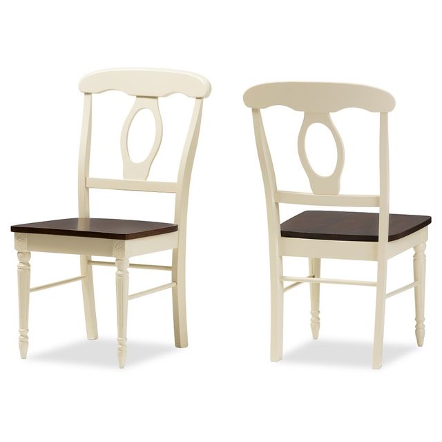 Baxton Studio Napoleon French Country Cottage Buttermilk and Baxton Studio Napoleon French Country Cottage Buttermilk and