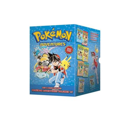 Pokmon Adventures Red & Blue Box Set (Set Includes Vols. 1-7) - (Pokmon Manga Box Sets) by Hidenori Kusaka (Paperback)