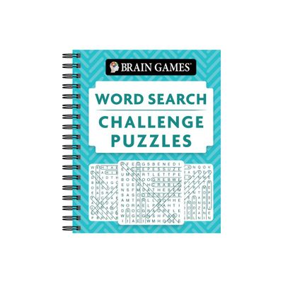 Brain Games - Word Search Challenge Puzzles - by Publications International Ltd & Brain Games (Spiral Bound)