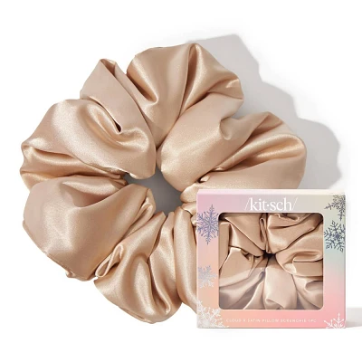 Kitsch Cloud 9 Satin Pillow Scrunchie - Champagne