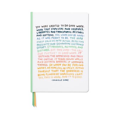 Ruled Jumbo Journal Do Good Work - DesignWorks Ink