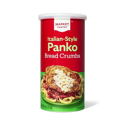 Italian-Style Panko Bread Crumbs - 8oz - Market Pantry