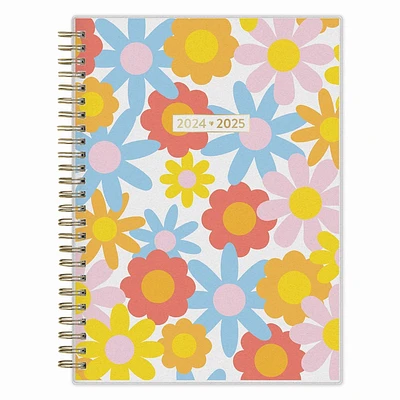 Color Me Courtney for Blue Sky 2024-25 Weekly/Monthly Planner Notes 8.625x5.875 Daisy Burst