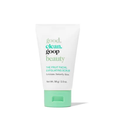 good.clean.goop beauty The Fruit Facial Exfoliating Scrub with Glycolic Acid and Grape-Seed Exfoliant - 2.0 oz.