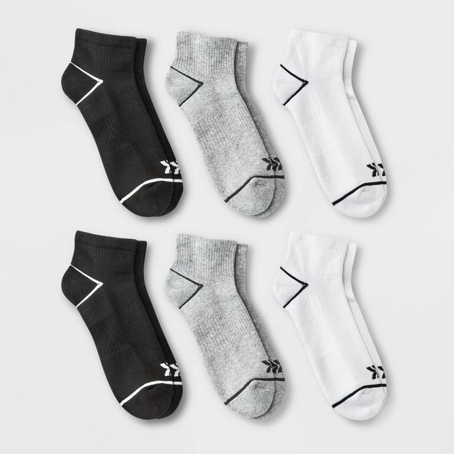 Mens Active Ankle Socks 6pk - All In Motion