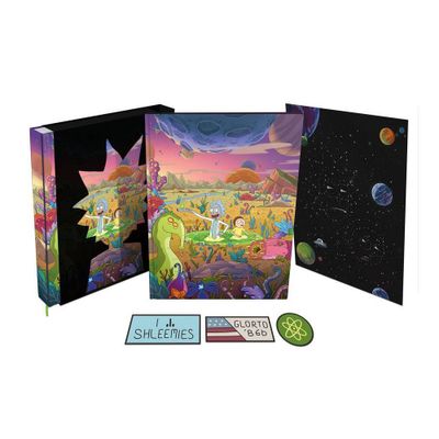 The Art of Rick and Morty Volume 2 Deluxe Edition - by Jeremy Gilfor (Hardcover)