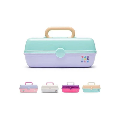 Caboodles Pretty in Petite Makeup Bag - Seafoam Over Lavender