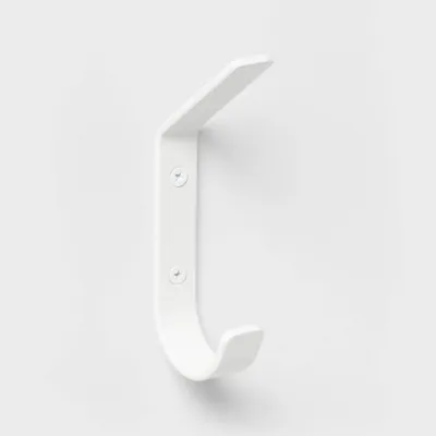 Metal Hook Matte White - Brightroom