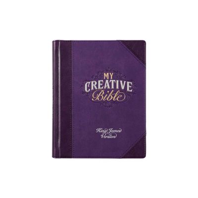 My Creative Bible Purple - (Leather Bound)