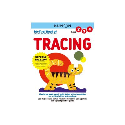 Kumon My First Book of Tracing - by Kumon Publishing (Paperback)