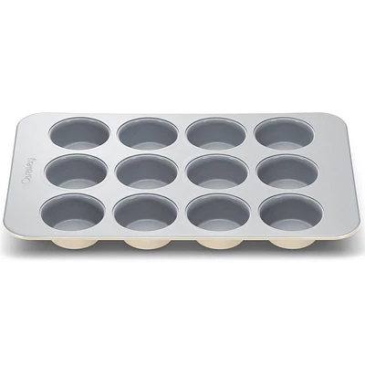 Caraway Home 10.04 Nonstick Ceramic Muffin Pan : Aluminized Steel, Hand Wash, Cupcake & Muffin Tin, Caraway Bakeware