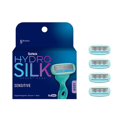 Schick Hydro Silk Sensitive Womens Razor Blade Refills