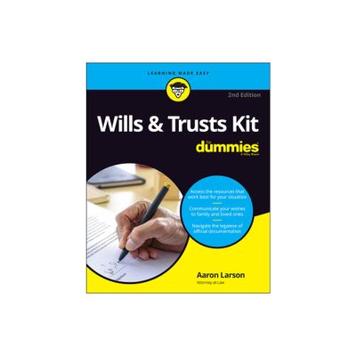 Wills & Trusts Kit for Dummies - 2nd Edition by Aaron Larson (Paperback)