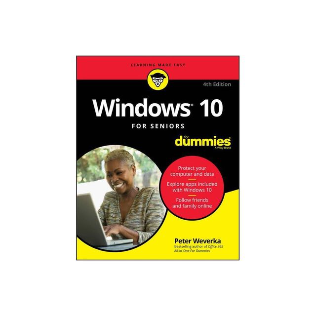 Windows 10 for Seniors for Dummies - 4th Edition by Peter Weverka (Paperback)