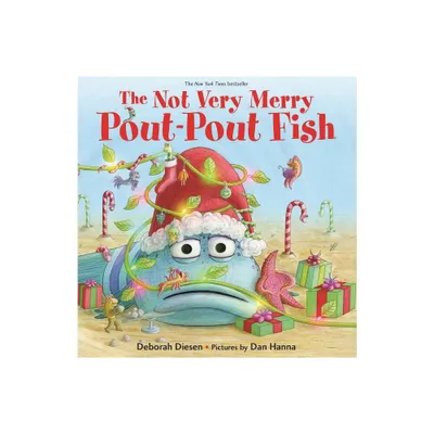 The Not Very Merry Pout-Pout Fish - (Pout-Pout Fish Adventure) by Deborah Diesen (Board Book)