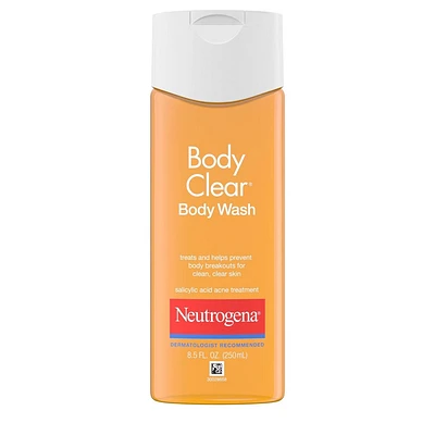 Neutrogena Body Clear Acne Body Wash with Glycerin for Breakout Treatment - 8.5 fl oz