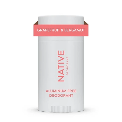 Native Deodorant - Grapefruit & Bergamot - Aluminum Free - 2.65 oz