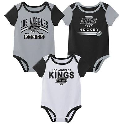 NHL Los Angeles Kings Boys 3pk Bodysuit