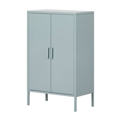 Crea Metal 2 Door Accent Cabinet - South Shore: Style