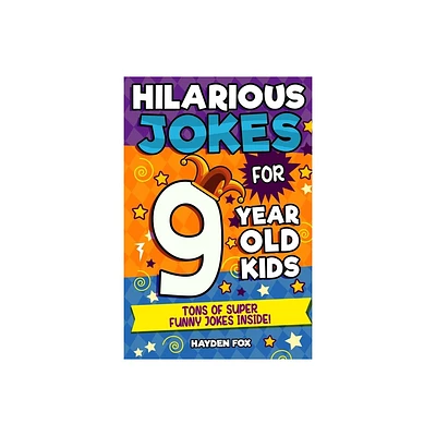 9 Year Old Jokes - Large Print by Funny Foxx (Paperback)