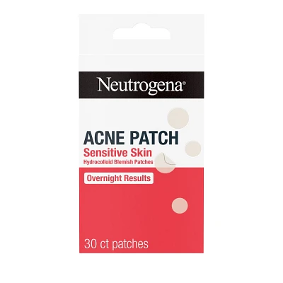 Neutrogena Hydrocolloid Acne Patches for Sensitive Skin - Assorted Sizes - 30ct