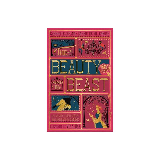 Beauty and the Beast, the (Minalima Edition) - by Gabrielle-Suzanna Barbot de Villenueve (Hardcover)