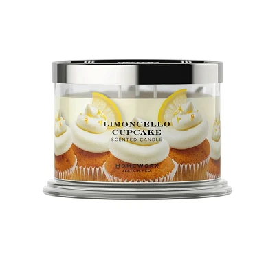 HomeWorx Limoncello Cupcake 14oz Candle