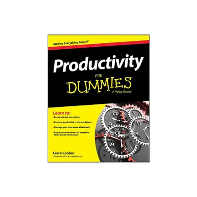 Productivity for Dummies - by Ciara Conlon (Paperback)