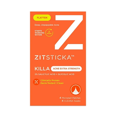 ZitSticka Killa Acne Extra Strength Pimple Patch - 4ct