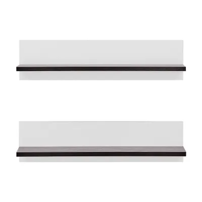 23.62 Set of 2 Repose Display Photo Ledge Shelves  - Danya B.