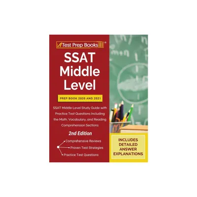 SSAT Middle Level Prep Book 2020 and 2021 - by Tpb Publishing (Paperback)