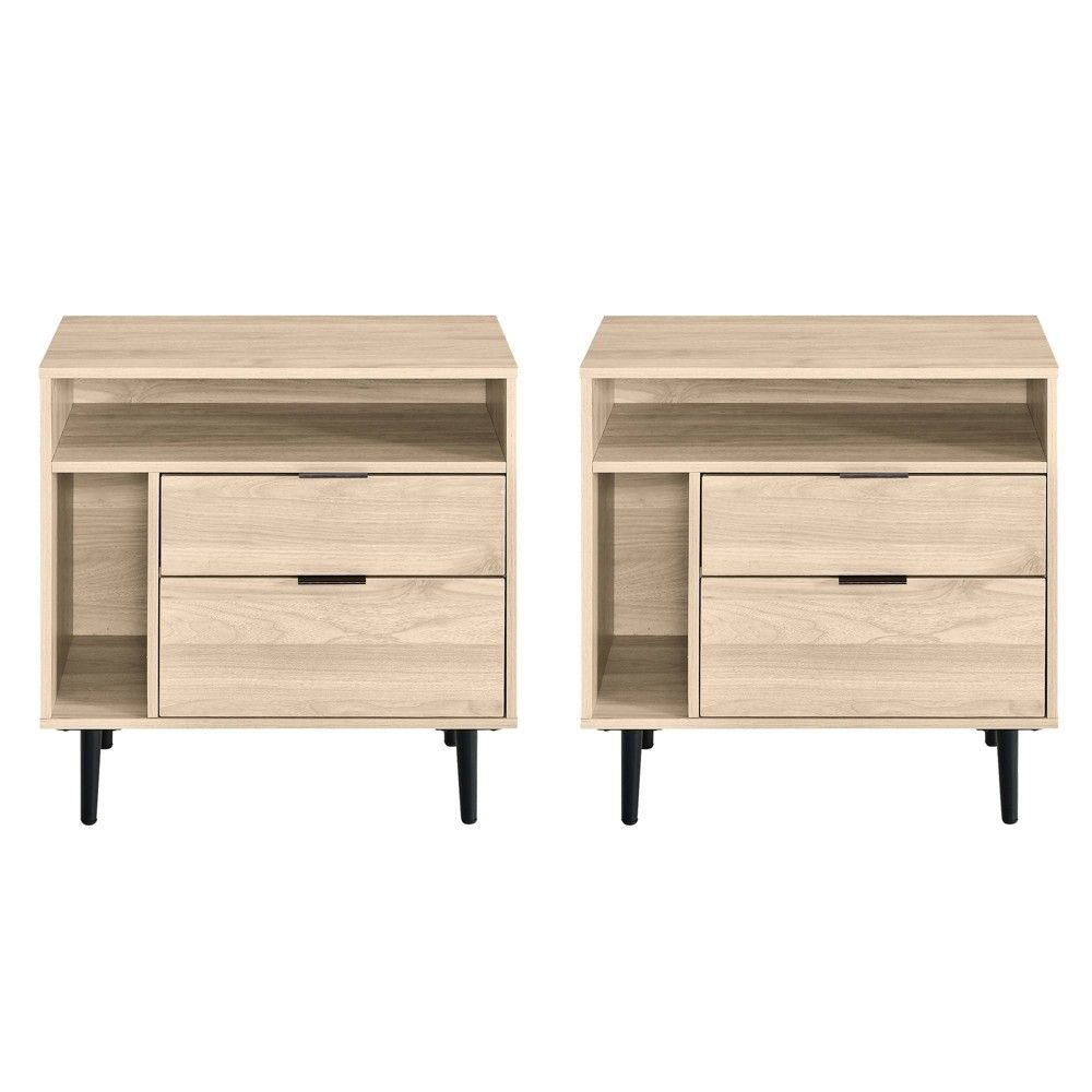 rockwell modern storage nightstand