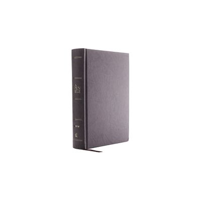 The Niv, Open Bible, Hardcover, Gray, Red Letter Edition, Comfort Print - by Thomas Nelson