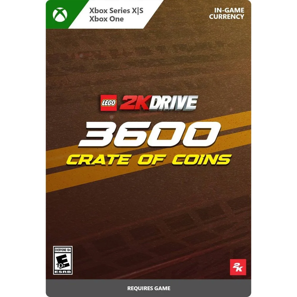 Microsoft LEGO 2K Drive: Crate of Coins 3,600 - Xbox Series X|S/Xbox One  (Digital) | MarketFair Shoppes